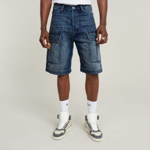 Bend 3D Cargo Short - Donkerblauw - Heren (8721135137653)