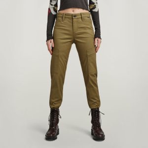 Cargo Broek Slim - Groen - Dames (8720347929216)