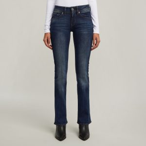 Midge Bootcut Jeans - Donkerblauw - Dames (8718598338963)