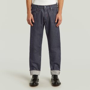 Morry FWD Regular Tapered Selvedge Jeans - Donkerblauw - Heren (8721135420168)