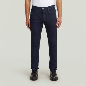 3301 Slim Jeans - Donkerblauw - Heren (8721376236450)