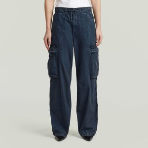 Balloon Cargo Pants - Donkerblauw - Dames (8721376913443)