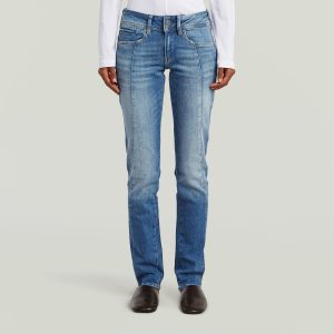 Contor Slim Jeans - Midden blauw - Dames (8721136120210)