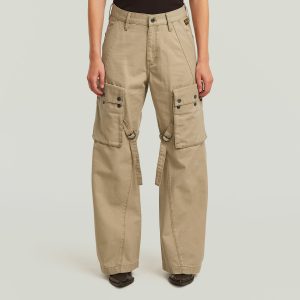 Mega Cargobroek - Beige - Dames (8721376136002)